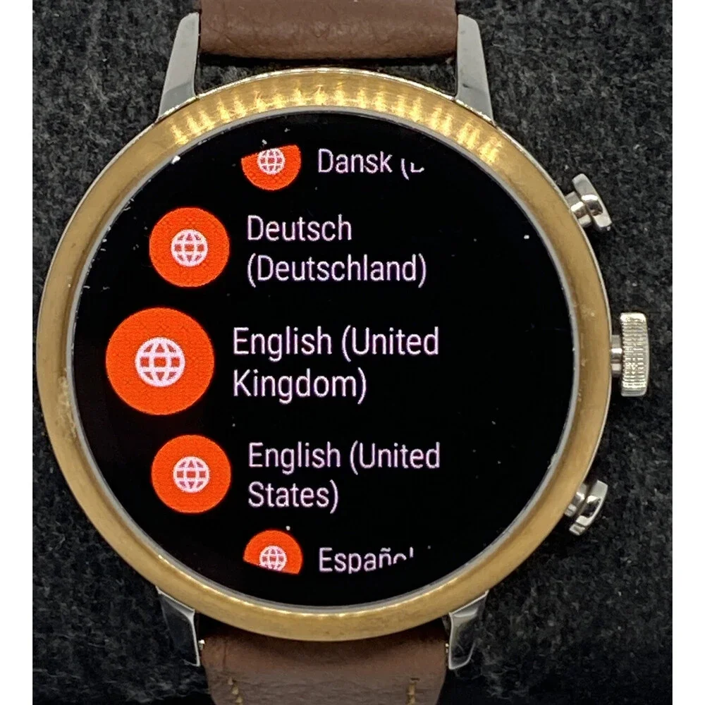 Fossil Gen 4 Authentic Digital Dial Smart Watch Custom Band FTW6016 LT355